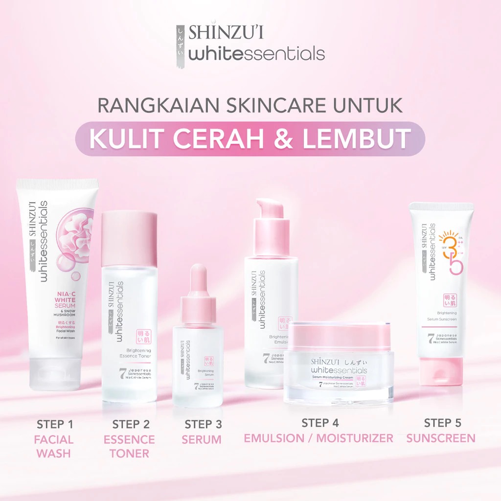 Shinzui Whitessentials Brightening Serum Sunscreen SPF35 PA+++ 30ml