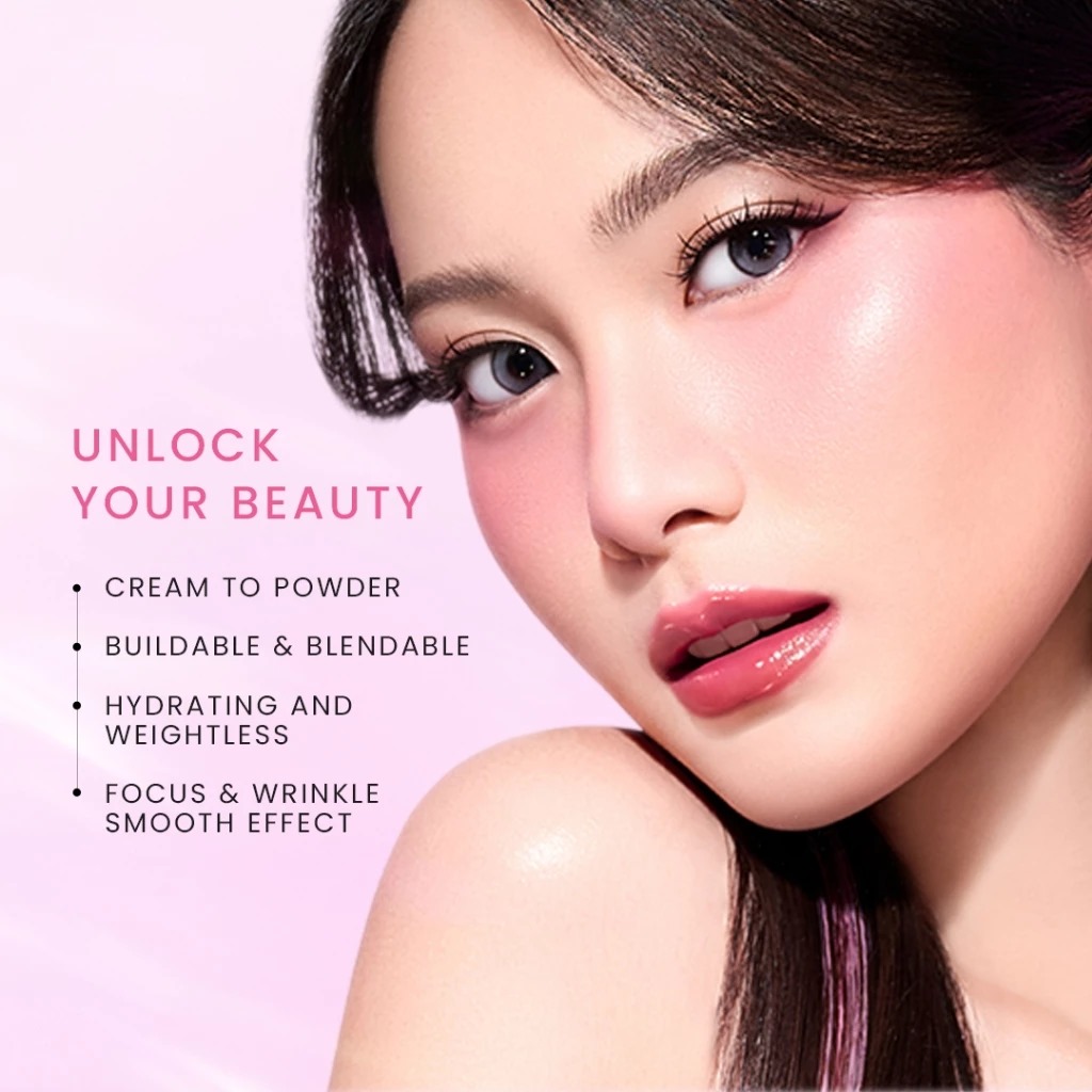 Hanasui Next Level Bouncy Blush 8gr - 02 Roseate