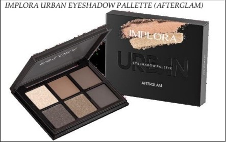 Implora Urban Eyeshadow Pallette - Afterglam