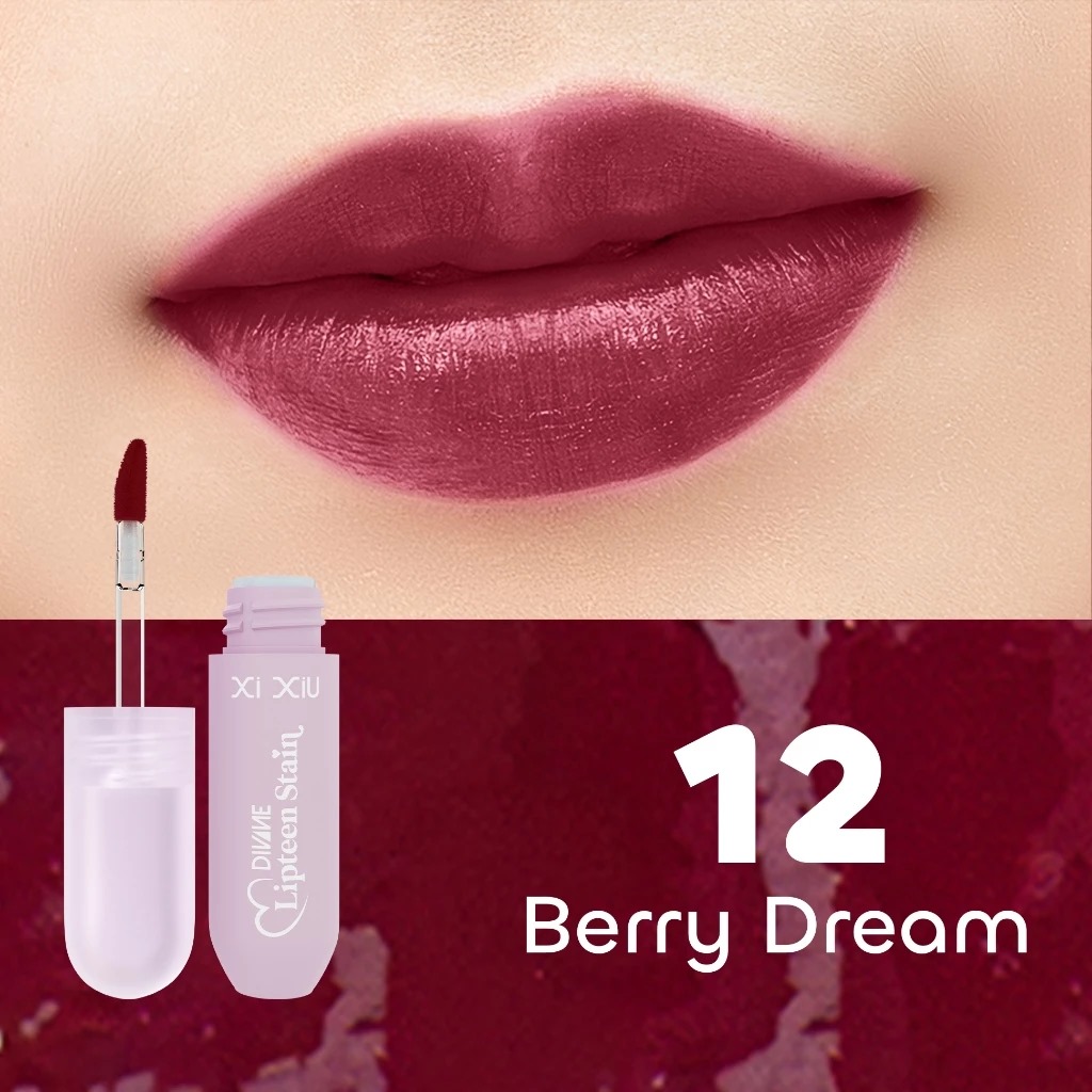 Xi Xiu Divine Lipteen Stain 2.5gr - 12 Berry Dream