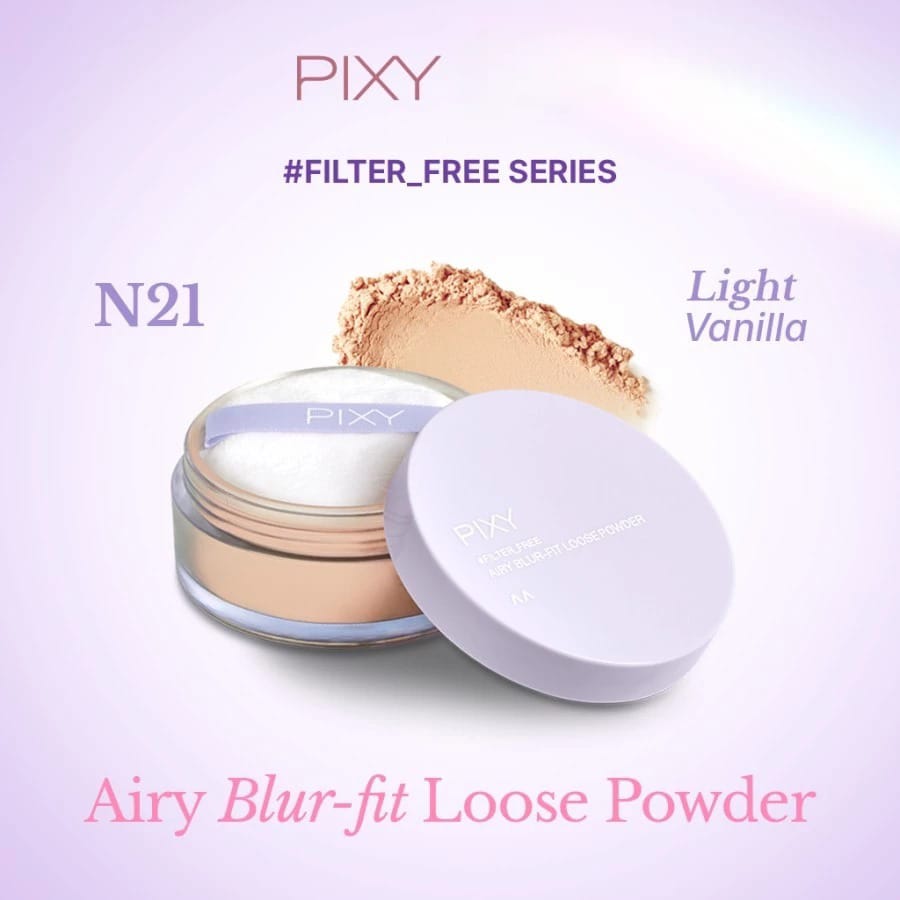 Pixy Airy Blur-Fit Loose Powder 10gr - N21 Light Vanilla