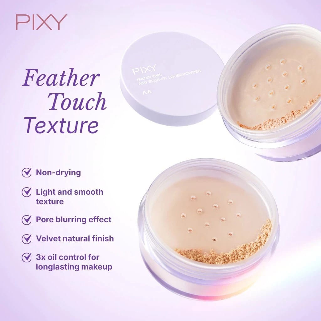 Pixy Airy Blur-Fit Loose Powder 10gr - N21 Light Vanilla
