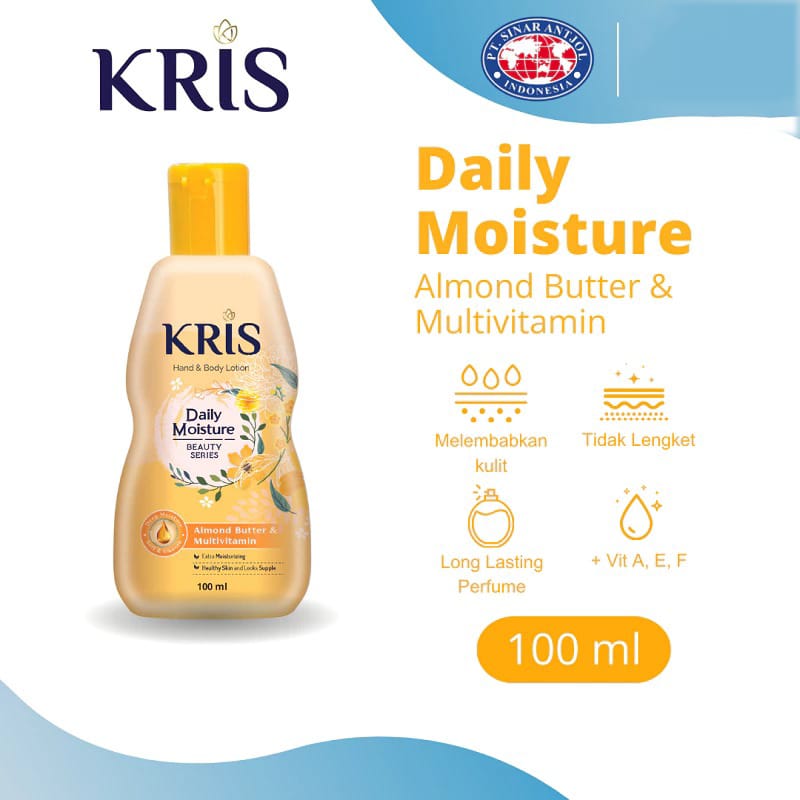 Kris Hand & Body Lotion 100ml - Daily Moisture