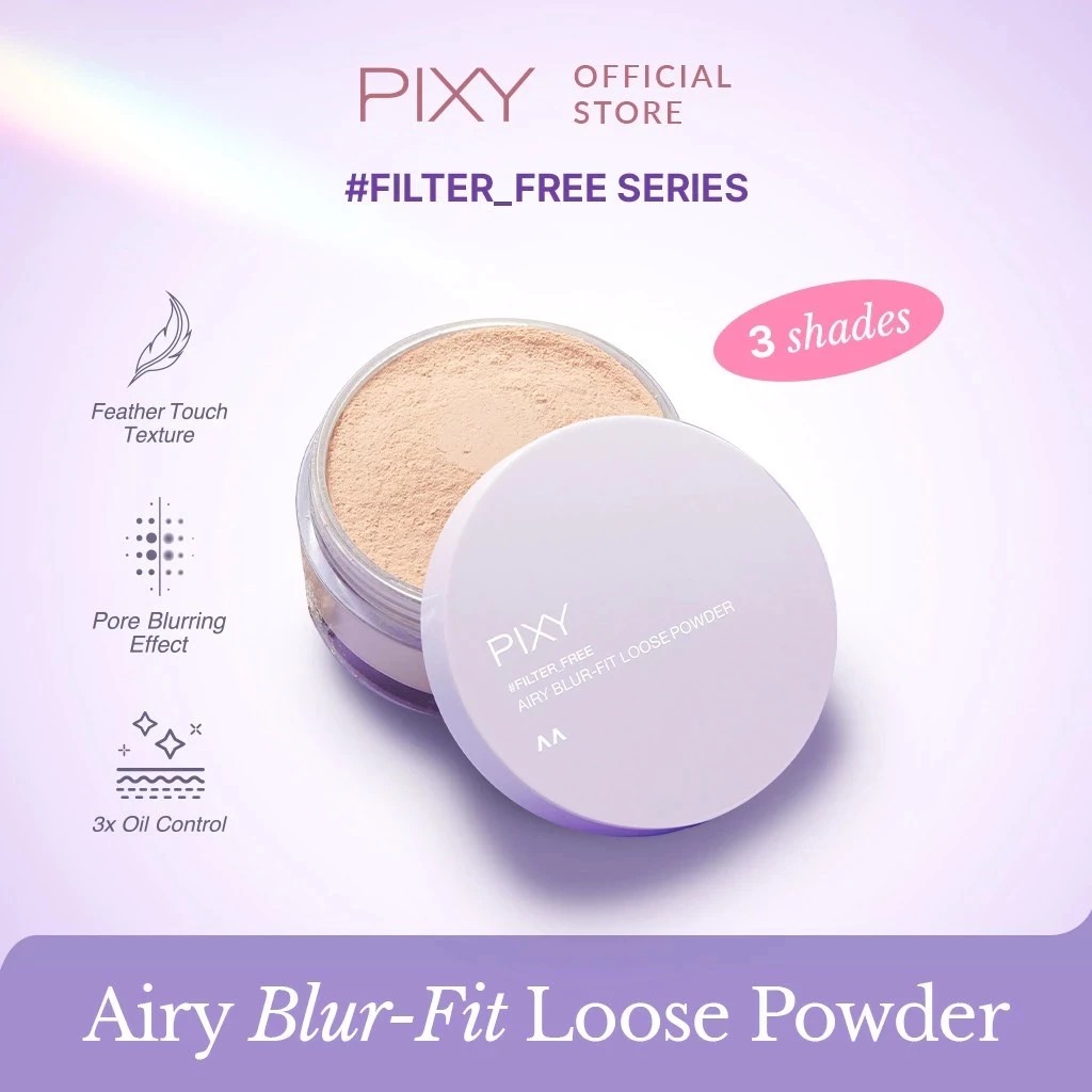 Pixy Airy Blur-Fit Loose Powder 10gr - W34 Neutral Warm
