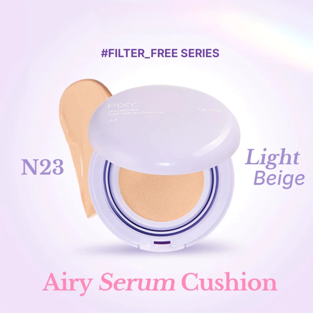 Pixy Airy Serum Cushion Matte 15gr - N23 Light Beige