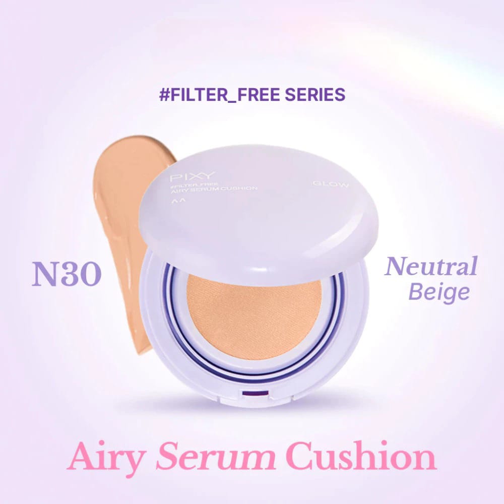 Pixy Airy Serum Cushion Matte 15gr - N30 Neutral Beige
