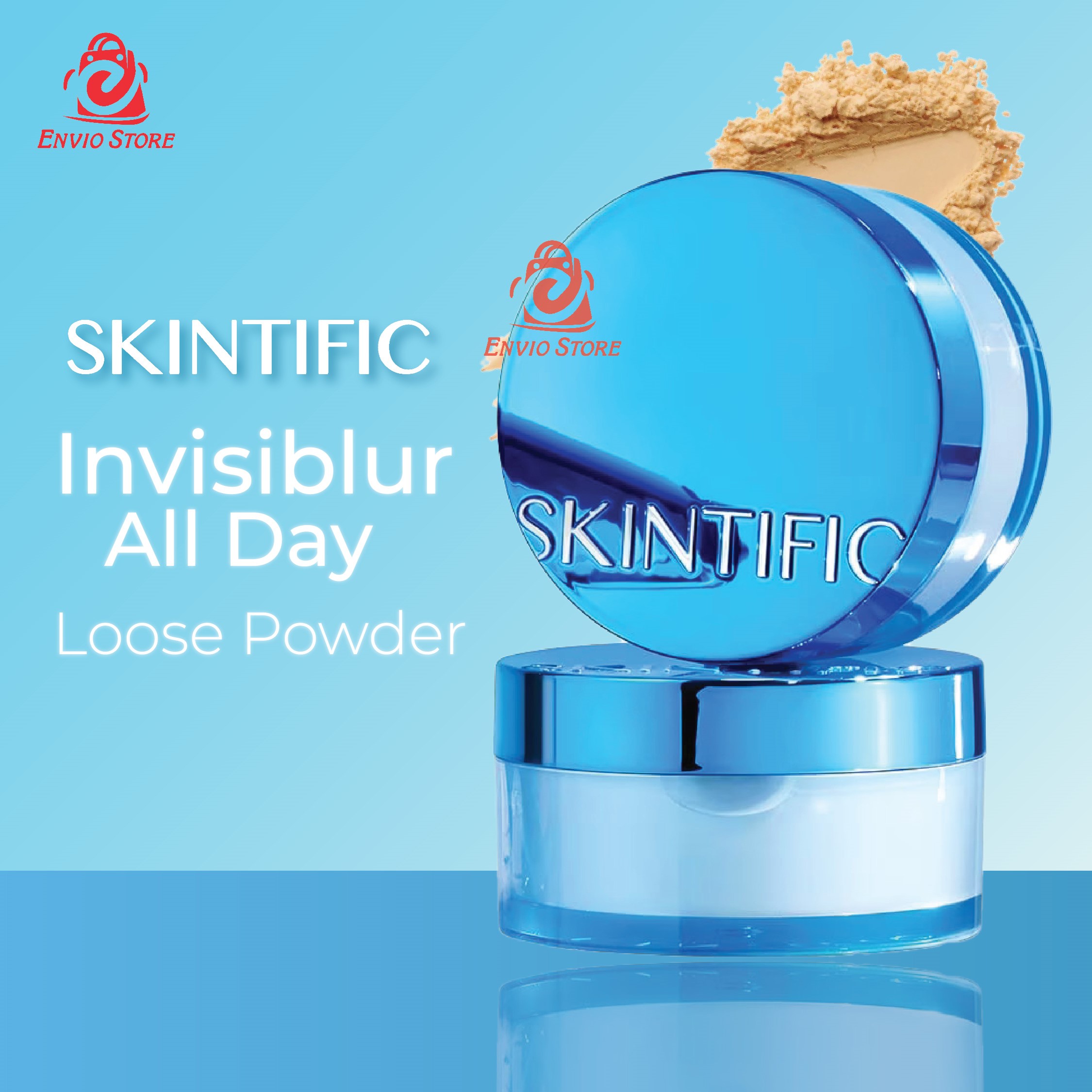 Skintific Invisiblur All Day Loose Powder 10gr - 05 Sand