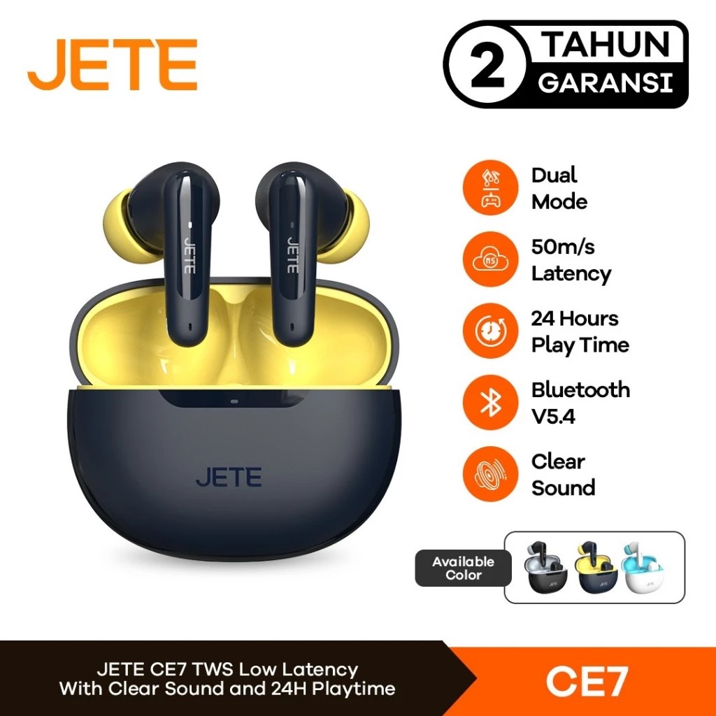 JETE TWS CE7 Series - Black Grey