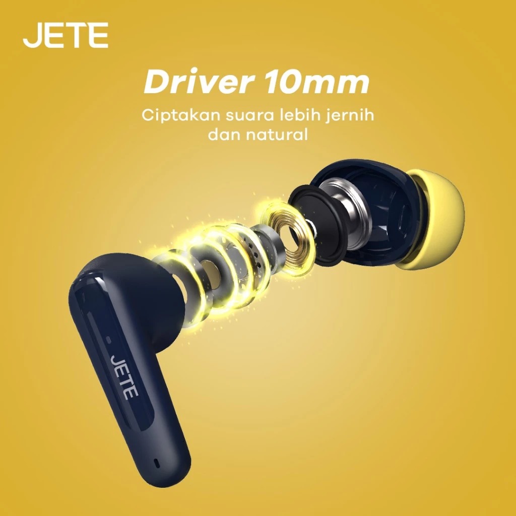 JETE TWS CE7 Series - Black Grey