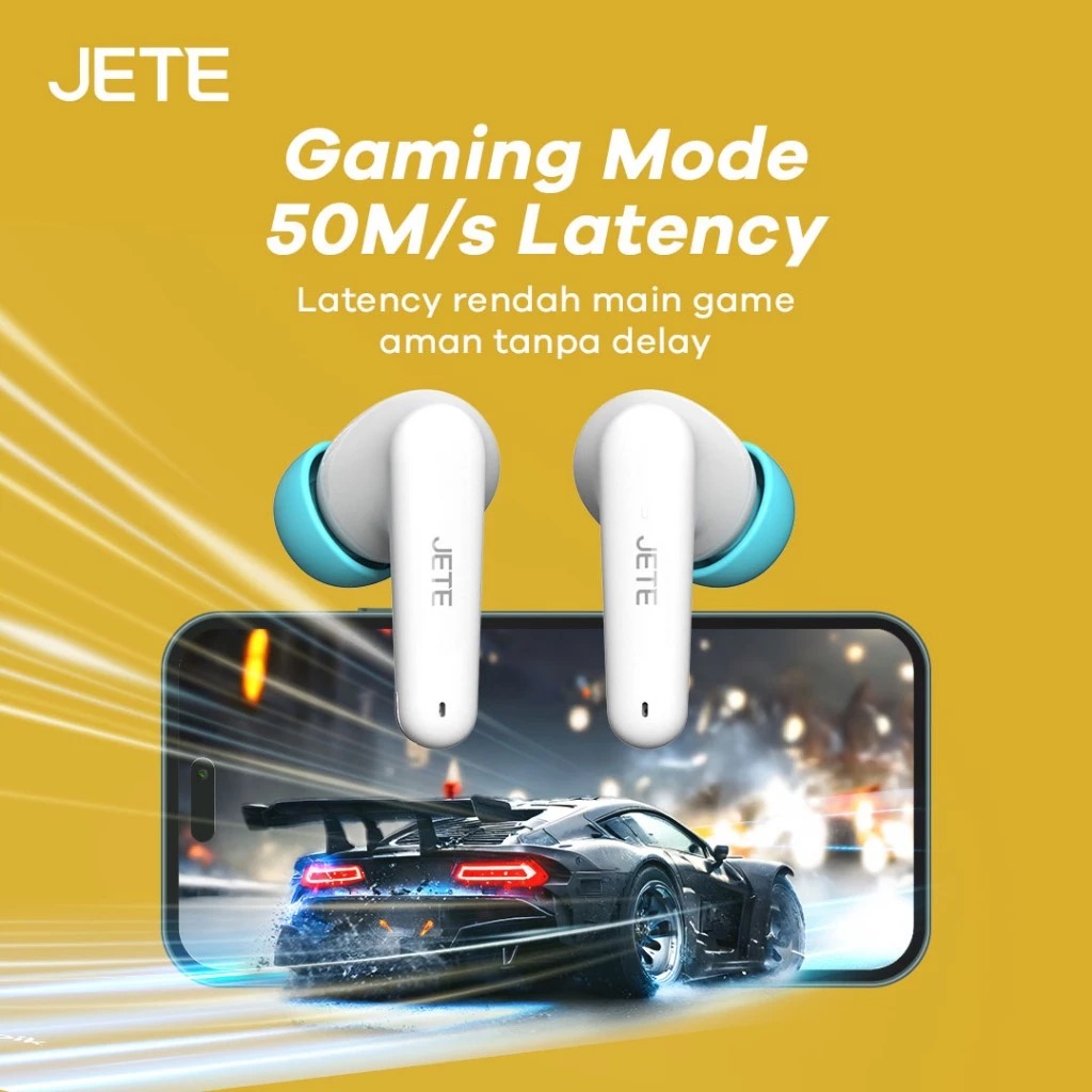JETE TWS CE7 Series - White Blue