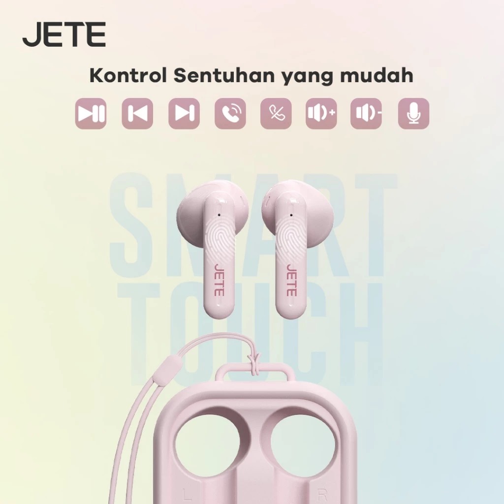 JETE TWS Bluetooth CE8 - Black