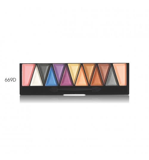 Implora 7669D Eyeshadow 13 Colour Segitiga