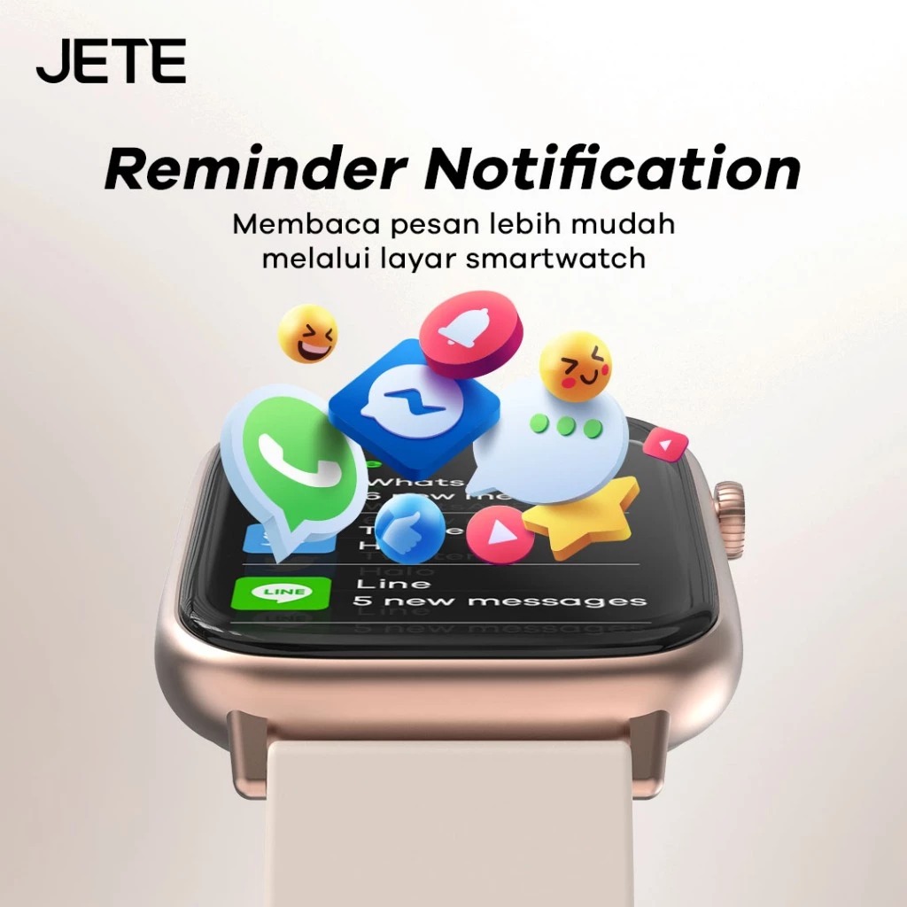 JETE Smartwatch FR13 - Black