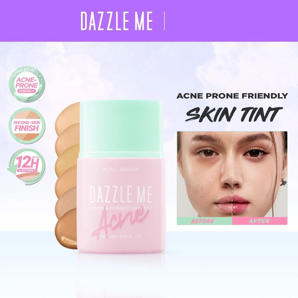 Dazzle Me Acne Armor Cover & Correct Skin Tint 25ml - C05 Medium Pink