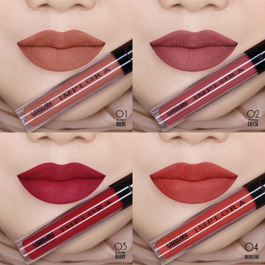 Implora Urban Lipcream Matte - 02 Terra Cotta