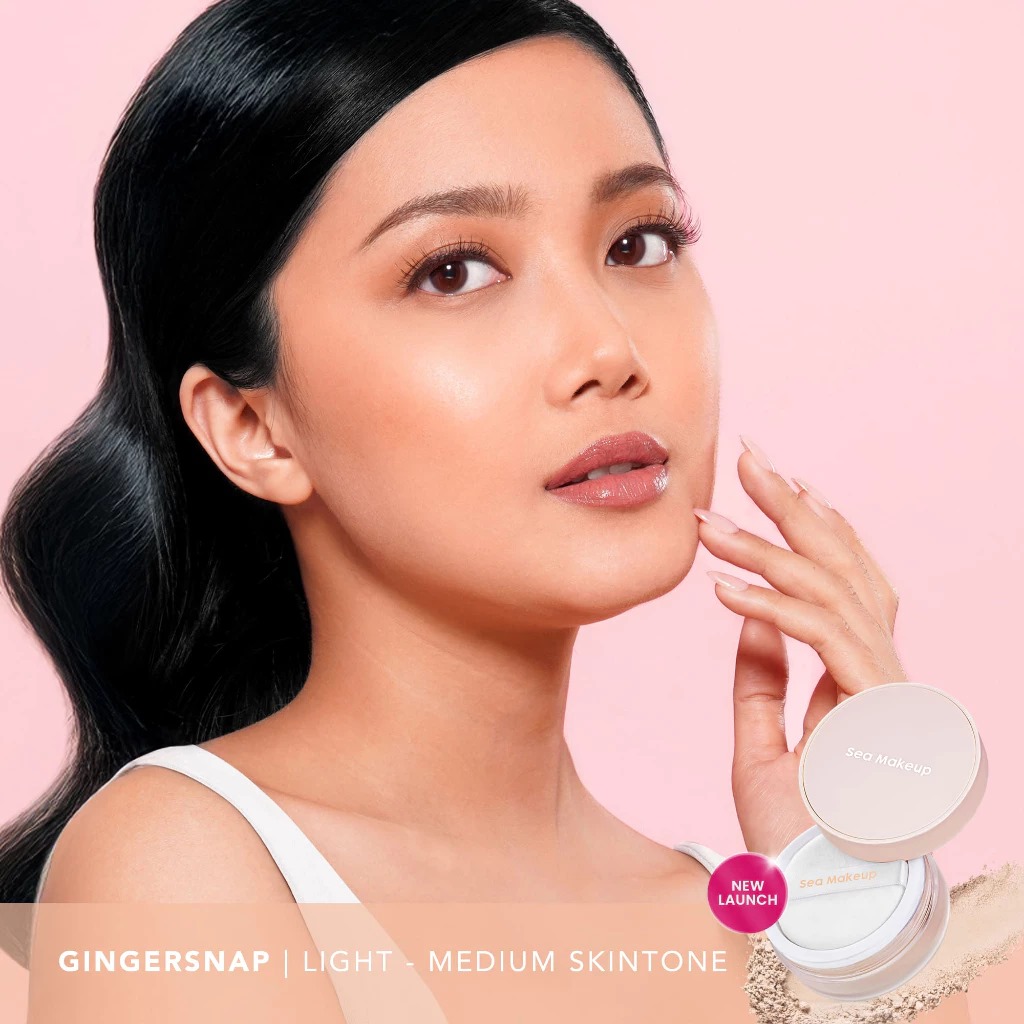 Sea Makeup Acne Blur And Set Loose Powder 12gr - Gingersnap