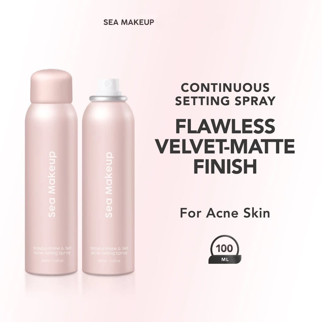 Sea Makeup Stayput Prime & Set Acne Setting Spray 100ml