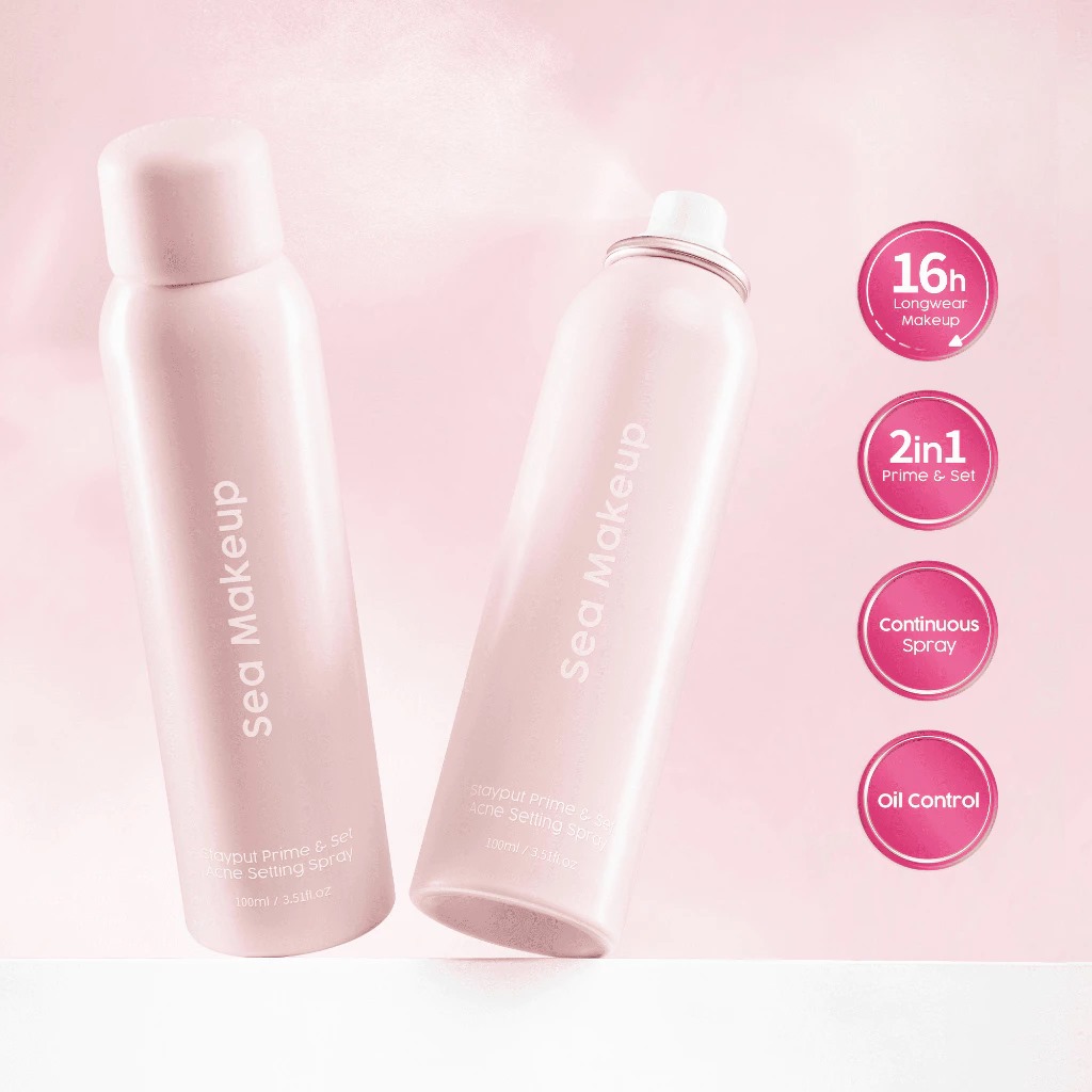 Sea Makeup Stayput Prime & Set Acne Setting Spray 100ml