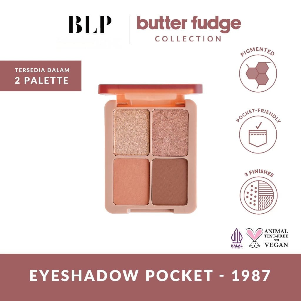 BLP Butter Fudge Collection Eyeshadow Pocket 7.2gr - 1987