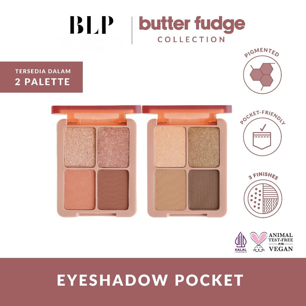 BLP Butter Fudge Collection Eyeshadow Pocket 7.2gr - 1987