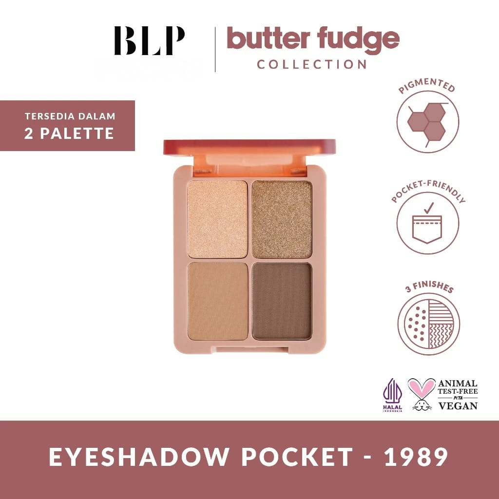 BLP Butter Fudge Collection Eyeshadow Pocket 7.2gr - 1989