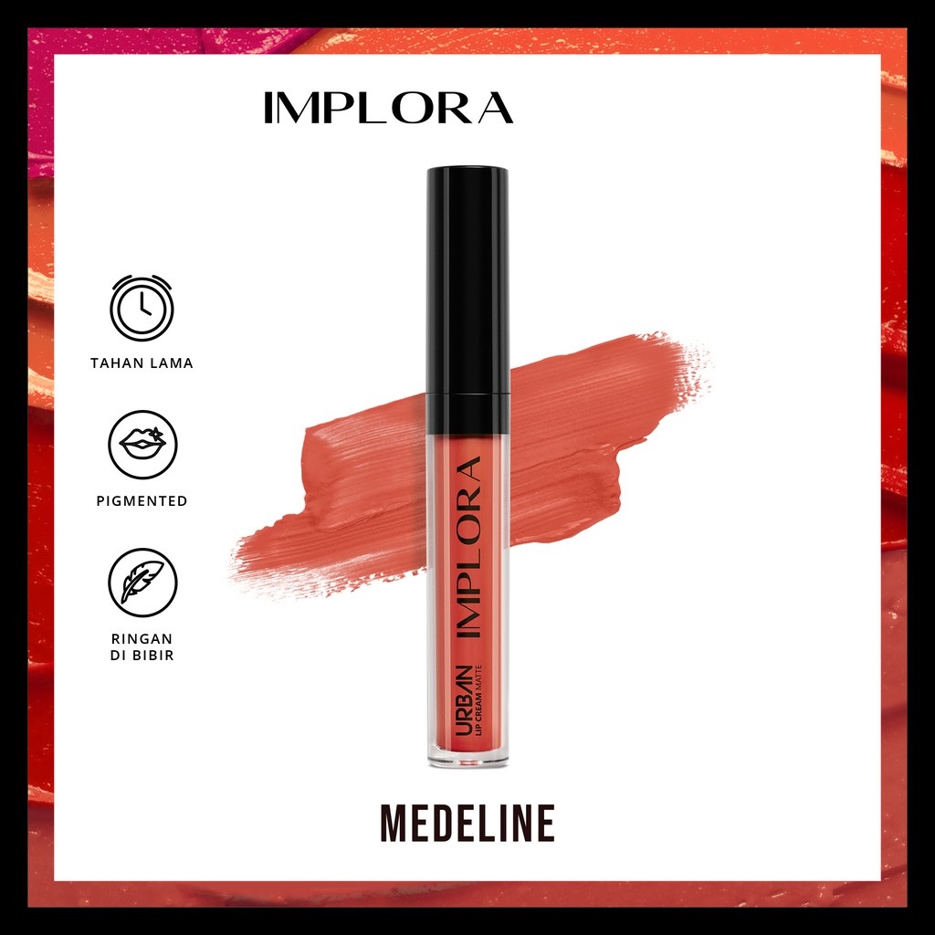 Implora Urban Lipcream Matte - 04 Medeline