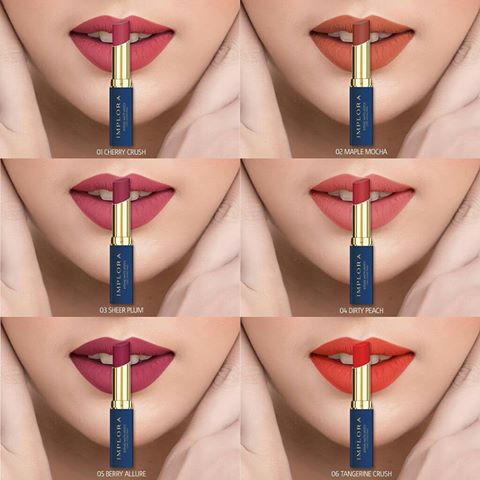 Implora Intense Matte Lipstick 3.5gr - 01 Cherry Crush
