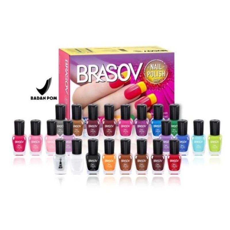 Brasov Nail Polish Mix 8ml (Cat Kuku / Kutek) - 01