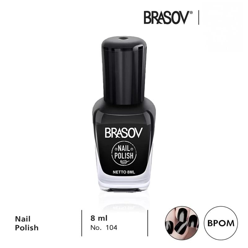 Brasov Nail Polish Mix 8ml (Cat Kuku / Kutek) - 104
