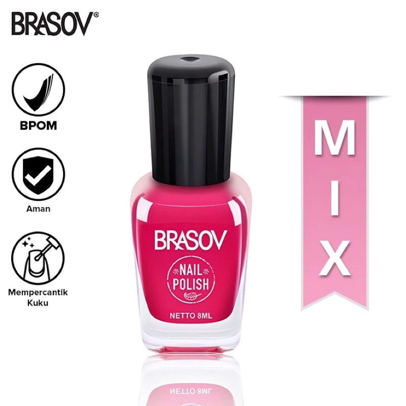 Brasov Nail Polish Mix 8ml (Cat Kuku / Kutek) - 109