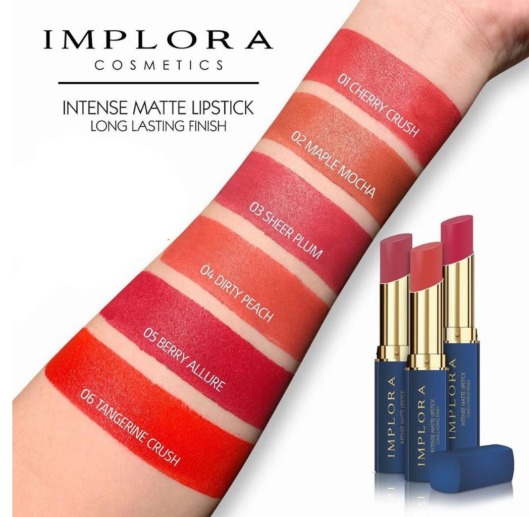 Implora Intense Matte Lipstick 3.5gr - 05 Berry Allure