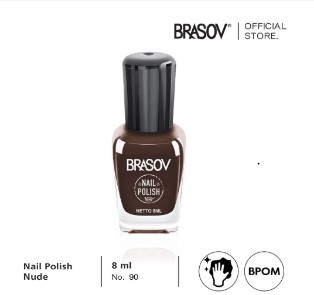 Brasov Nail Polish Nude 8ml (Cat Kuku / Kutek) - 90
