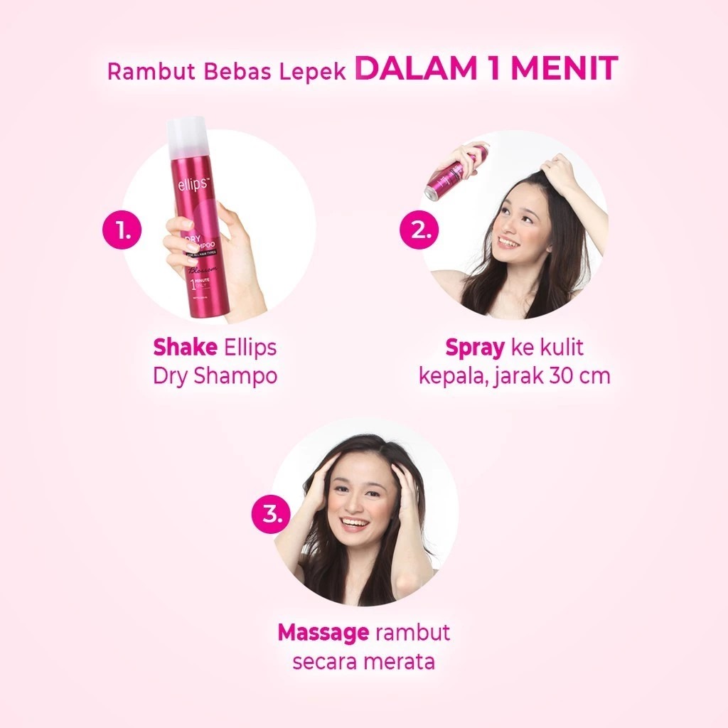 Ellips Dry Shampoo 50ml - Blossom