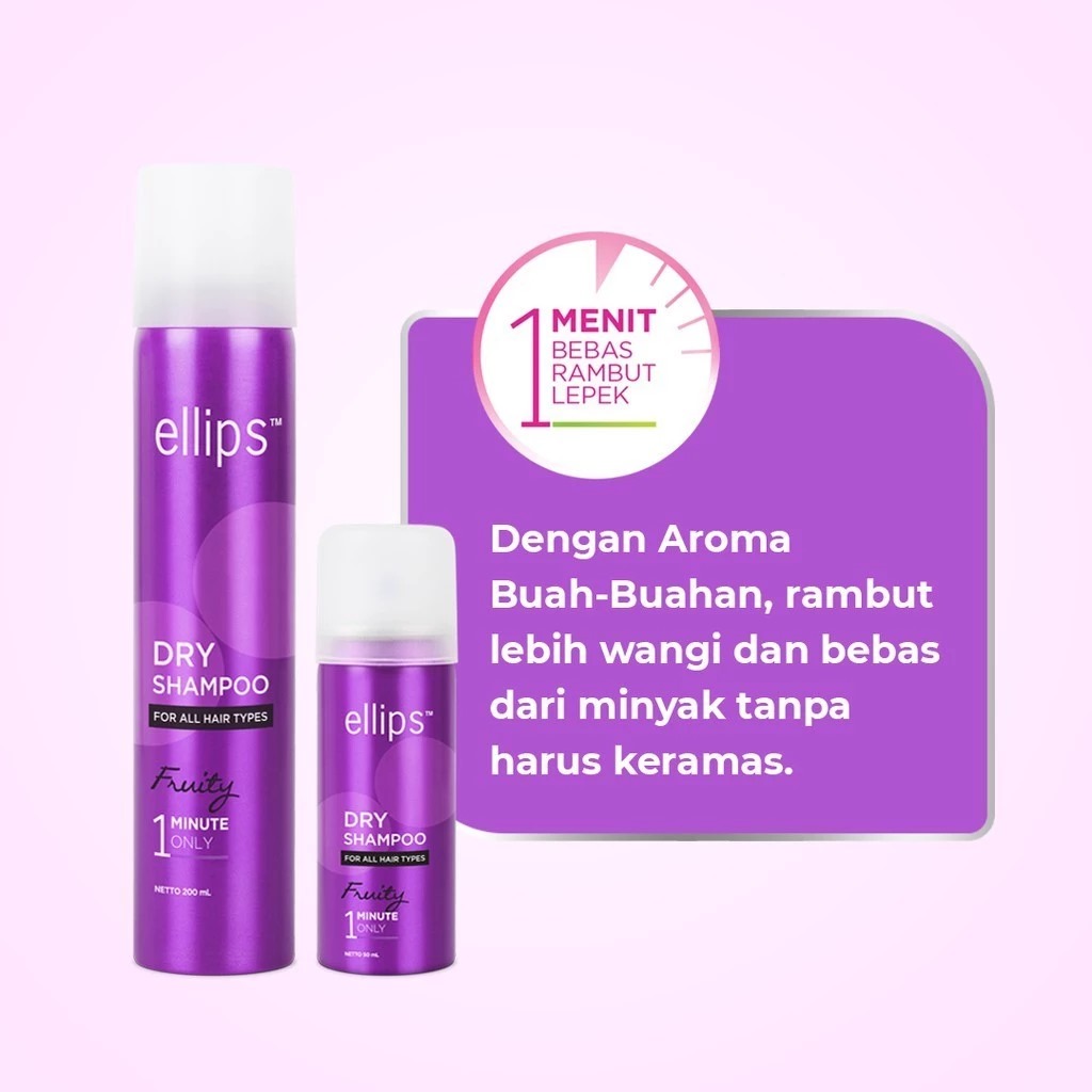 Ellips Dry Shampoo 50ml - Fruity