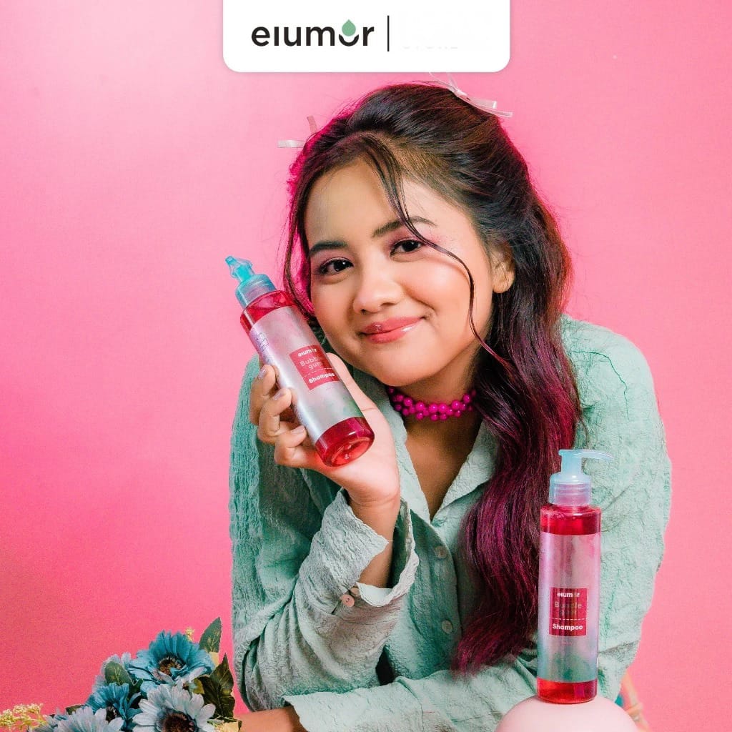 Elumor Shampoo Non SLS 200ml - Bubblegum