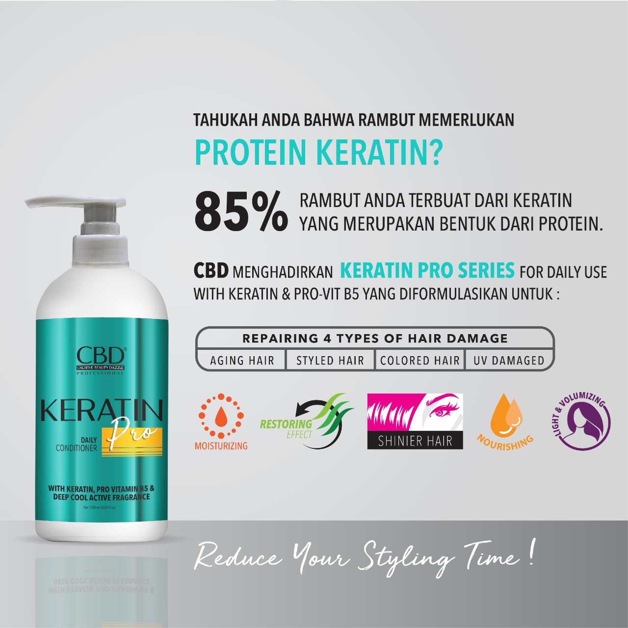 CBD Professional Keratin Pro - Conditioner 250ml