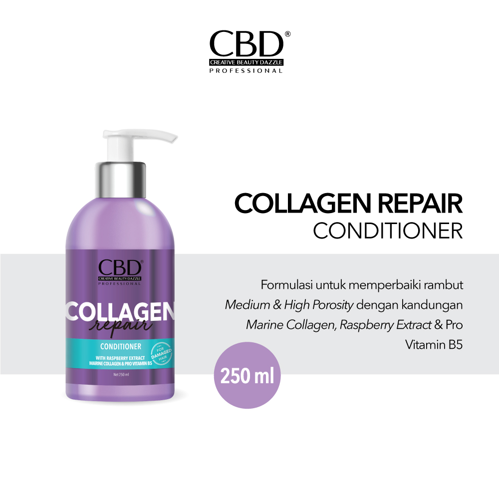 CBD Professional Collagen Repair (For Damaged Hair) - Conditioner 250ml