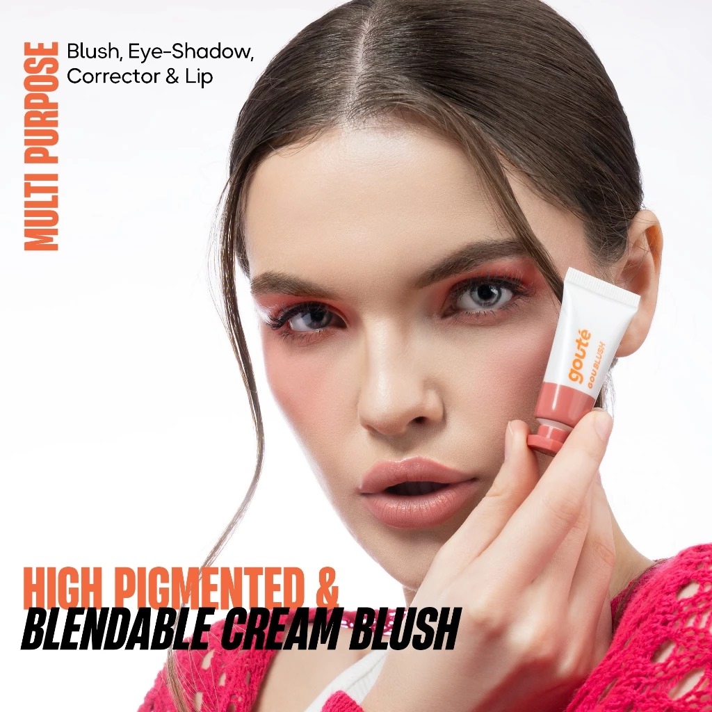 Goute Goublush All In 1 Cream Blush - 04 Pink Street