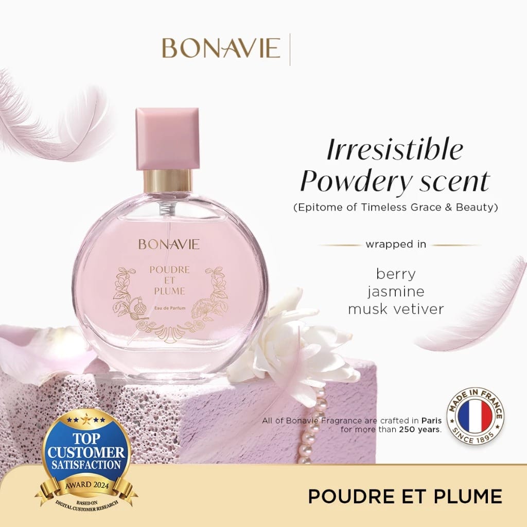 Bonavie Eau De Parfume Powdery Series 30ml - Poudre et Plume Rose