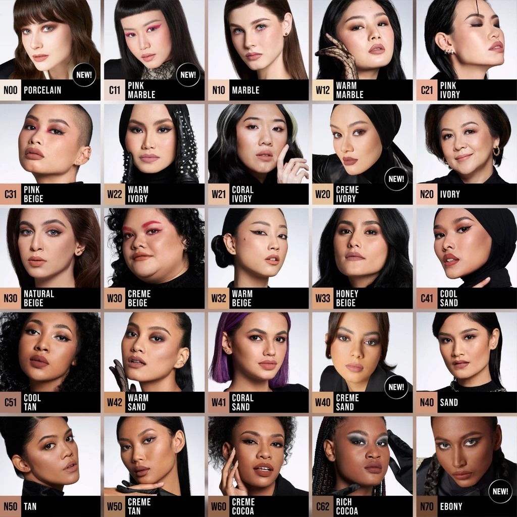Make Over Hydrastay Prismatic Glass Cushion 24H Strongwear 12gr - W41 Coral Sand