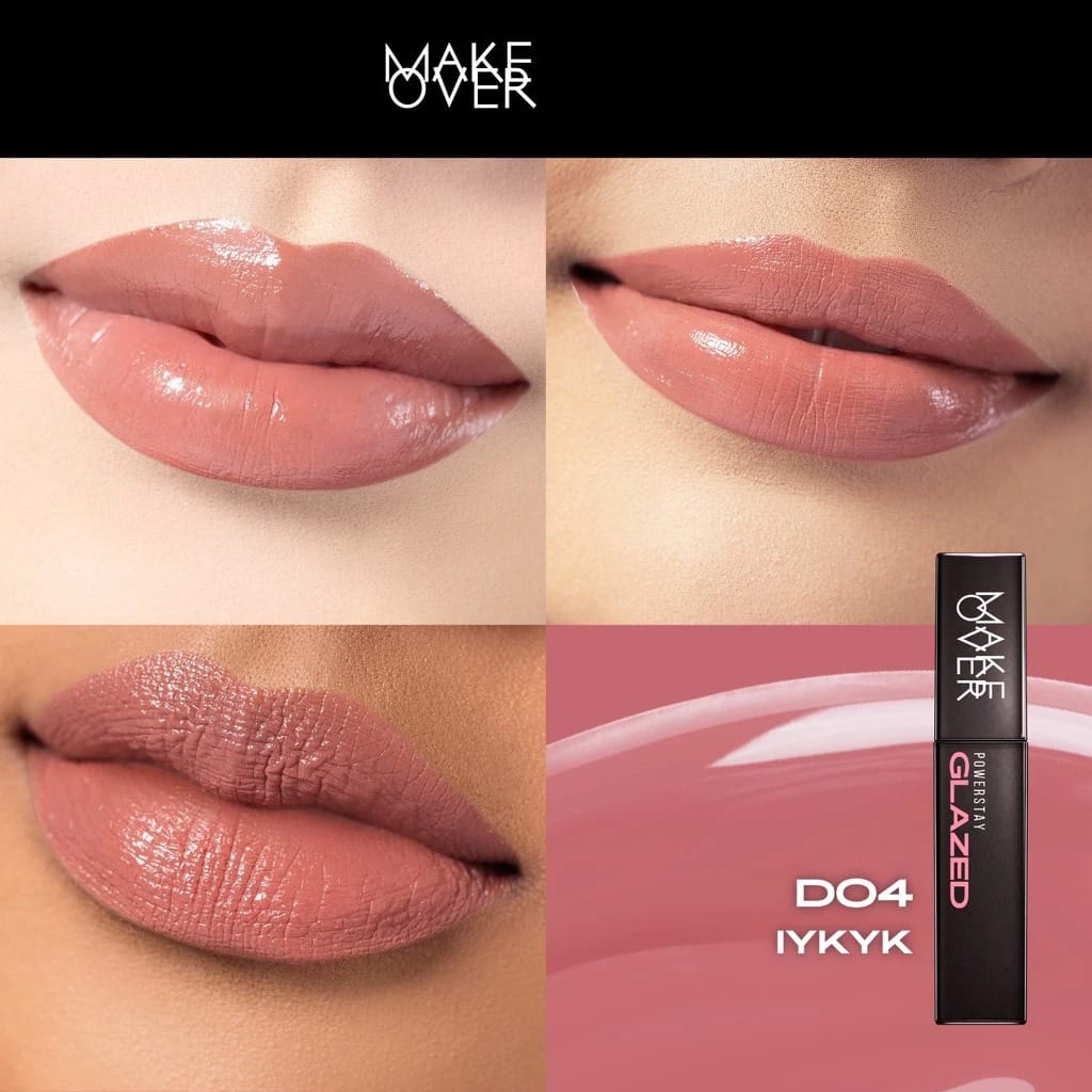 Make Over Powerstay Glazed Lock Lip Pigment 3gr - D04 Iykyk