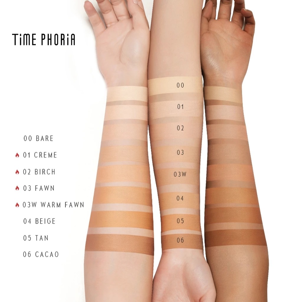 Time Phoria Timeless Lumina Matte Perfection Cushion 11gr - 00 Bare
