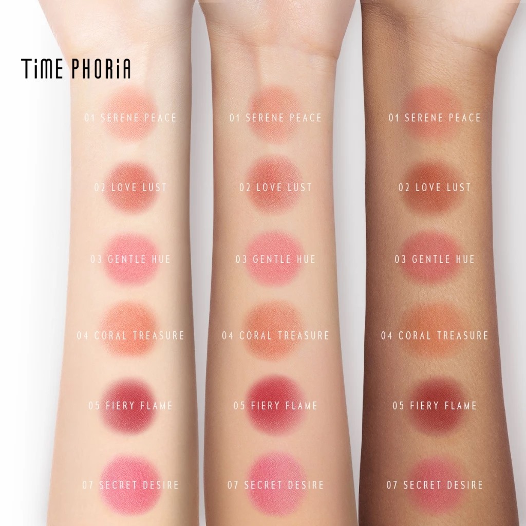 Time Phoria Pandora Cheek Liquid Blush 5gr - 04 Coral Treasure *