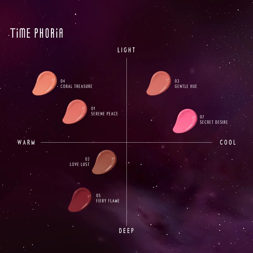 Time Phoria Pandora Cheek Liquid Blush 5gr - 05 Fiery Flame