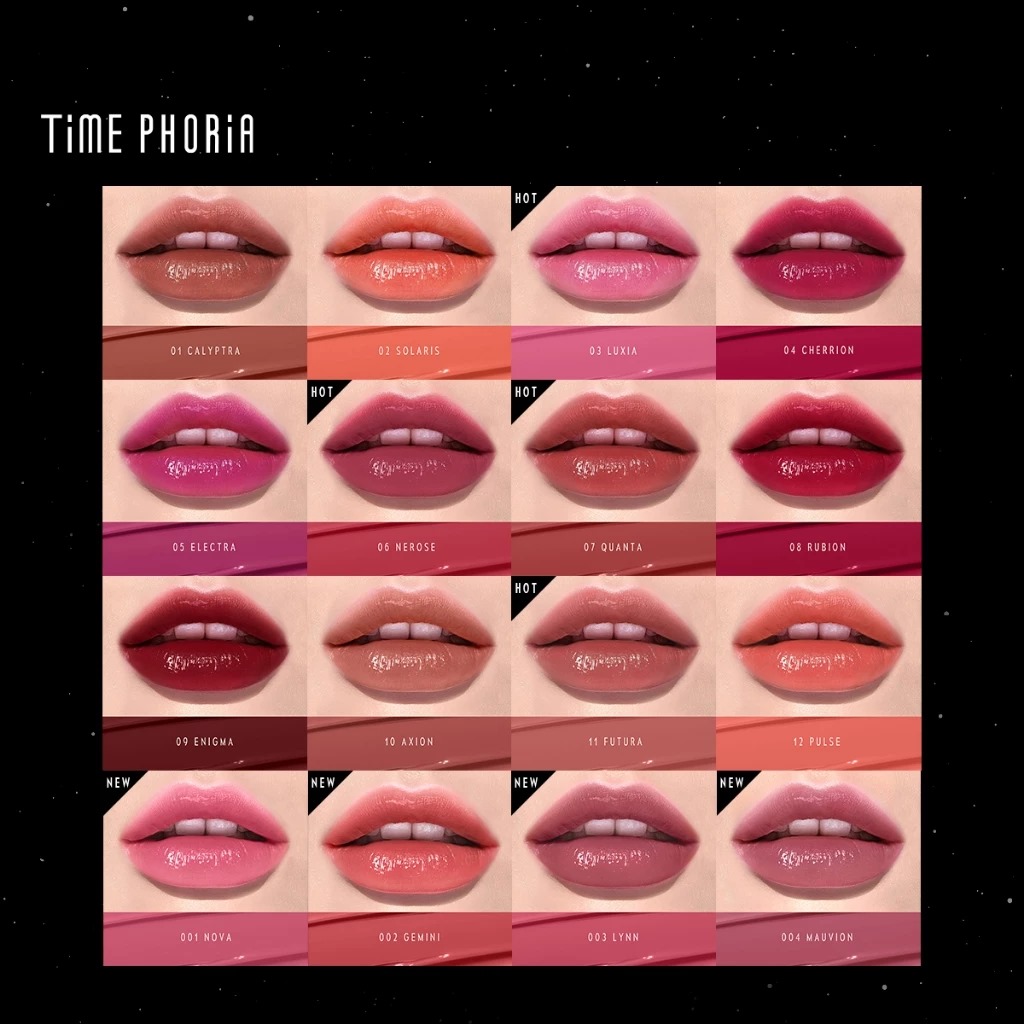 Time Phoria Stellar Dust Lip Stain 5ml - 06 Nerose