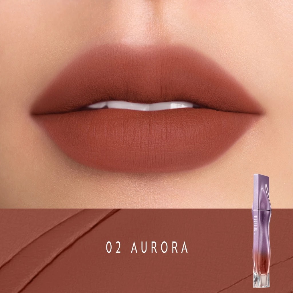 Time Phoria Nebula Velvet Lip Cream 4ml - 02 Aurora
