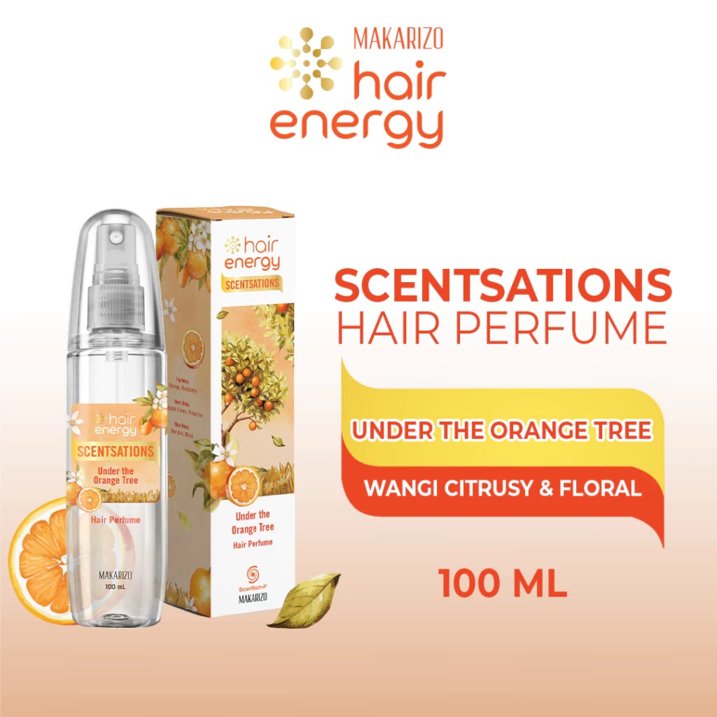 Makarizo Hair Energy Scentsations Hair Perfume 100ml - Under The Orange Tree