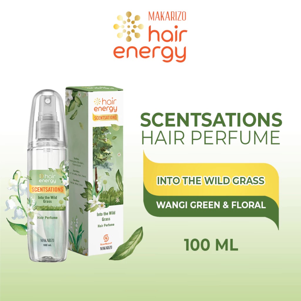 Makarizo Hair Energy Scentsations Hair Perfume 100ml - Into The Wild Grass