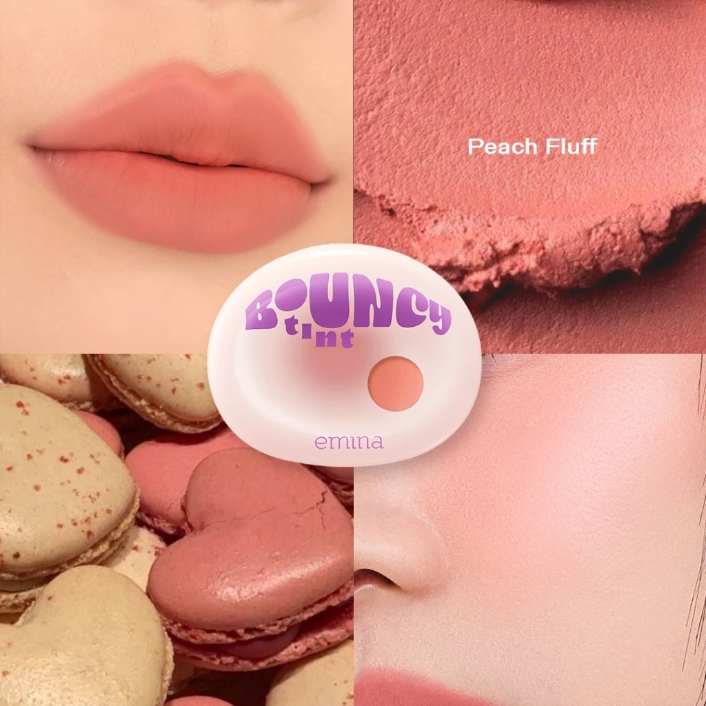 Emina Bouncy Tint 7.4gr - 05 Peach Fluff