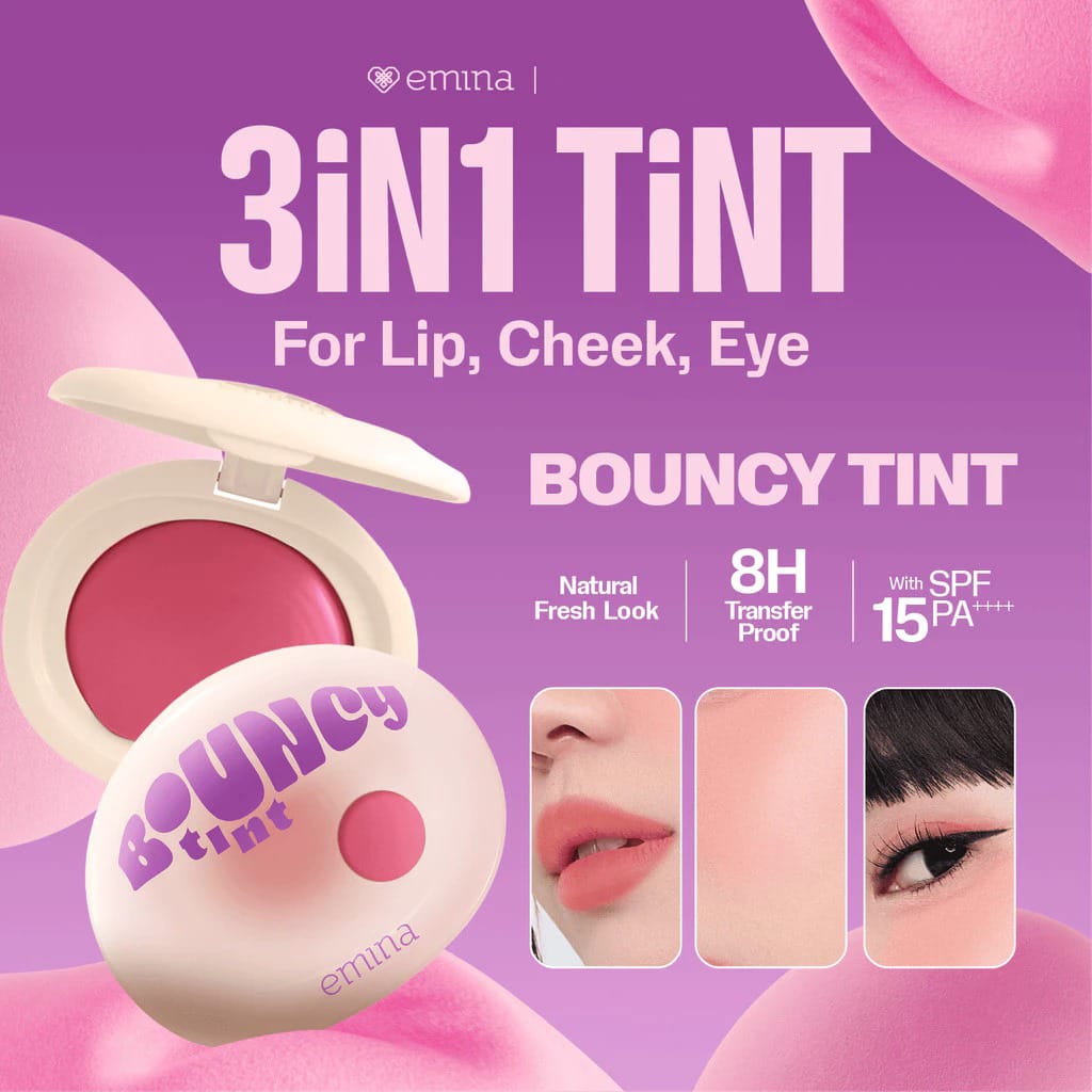 Emina Bouncy Tint 7.4gr - 05 Peach Fluff